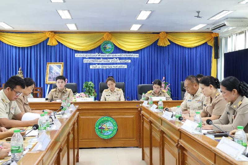 ประชุมหัวหน้าส่วนราชการประจำเดือน มิถุนายน 2569