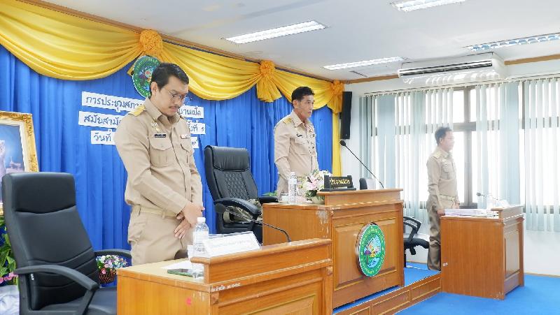 ประชุมสภาเทศบาลเมืองบ้านเป็ดสมัยสามัญสมัยที่ 2/2569ครั้งที่ 1