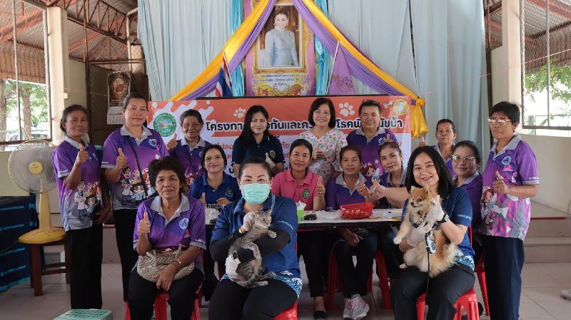 ฉีดวัคซีนป้องกันโรคพิษสุนัขบ้าสำหรับสัตว์ เริ่มวันที่ 2 ม.2,3