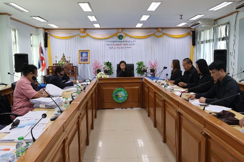 ประชาคมรับรองผู้ขอความช่วยเหลือ น้ำท่วม ปี 2568