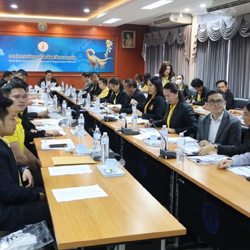 ประชุมชี้แจงงบประมาณรายจ่ายต่อคณะกรรมาธิการวิสามัญฯ